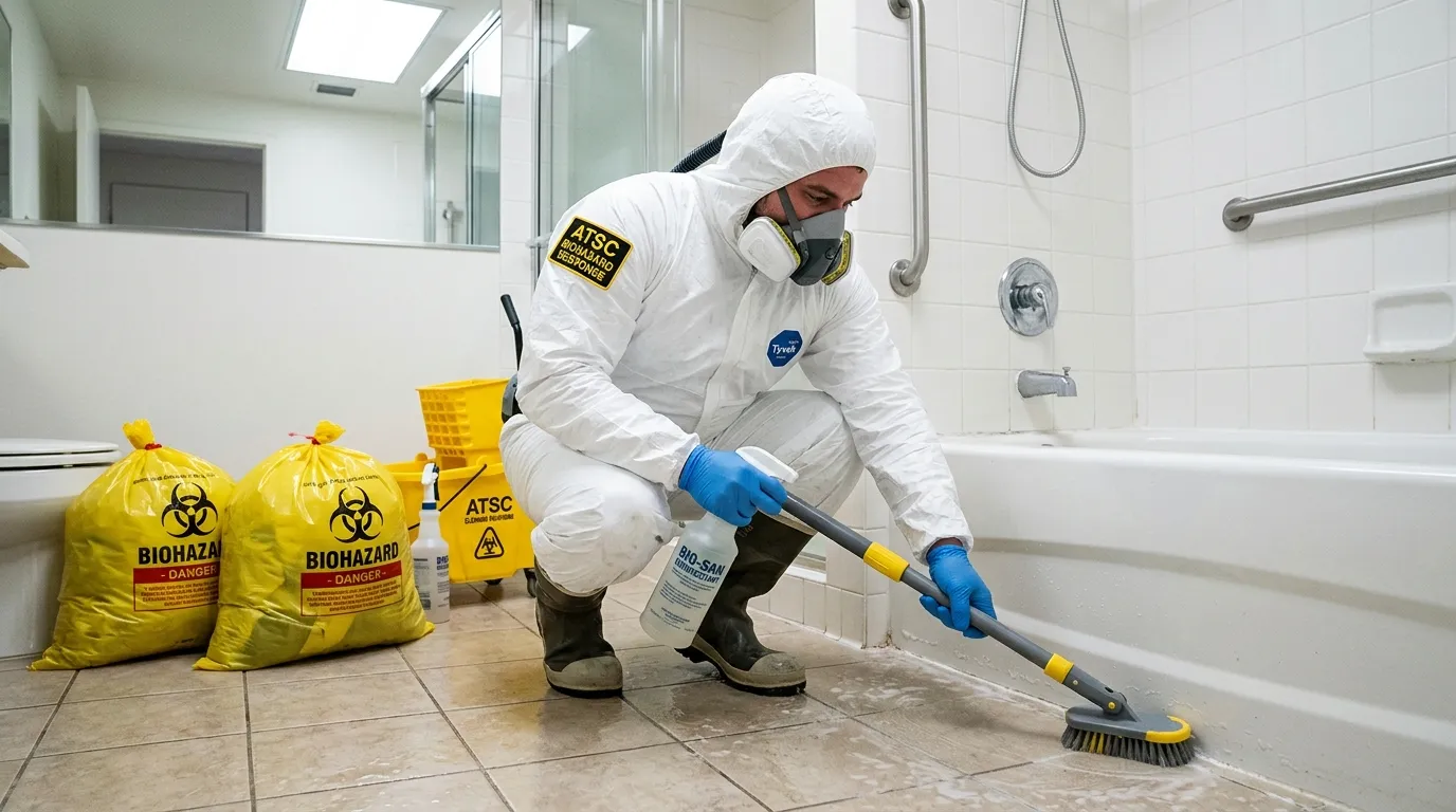 Decontamination equipment deployed for Blood Cleanup in Pine Castle